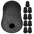Miniatyrbilde 2 av 2: 10 stk Ab Training Sleeve Rolling Sponge Roller Gym Treningssvampputer Erstatninger av rullepute