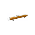 Miniatyrbilde 2 av 5: Sklisikre trehåndtak, sklisikre håndløperkorridorstøttestenger for innendørs loft, 2 rustfrie stålbraketter (størrelse: 30 cm, K8jnjmx6