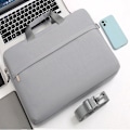 Miniatyrbillede 1 af 10: 11 13 14 15,6 Tommer Laptop Taske Håndtaske Grå Grey 15.6 inch