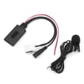 Bluetooth 5.0 AUX-kabel Lydadapter med Mikrofon for Audi A4 B7 TT A8 R8 A3 Håndfri Erstatning