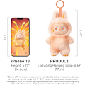 Miniatyrbilde 5 av 5: The Monsters 3.0 Big into Energy Series - Vinyl Plysj Hengende Blind Box, Blind Box Figurer 3.0, Enkel Boks (Tilfeldig Farge)/NC/ 3-XM4- 3 3 Single pack
