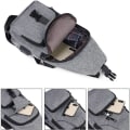 Miniatyrbild 5 av 5: Sling Bag, Man Bag för män och kvinnor Stöldskyddande bröstryggsäck Väska Lätt vattentät crossbody ryggsäck för vandring, sport, resor