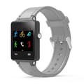 Miniatyrbilde 2 av 3: Erstatningsrem i silikon til smartklokke for Garmin Vivoactive Acetate - Grå Multicolor Grey