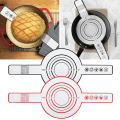Miniatyrbilde 2 av 5: Tyuhe 2 stk silikonbrødslynge for nederlandsk ovn Non-stick Gjenbrukbar bakematte med lange stropper Varmebestandig gryteholder Black