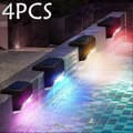 Poolbelysning 4-pack solcellsdriven färgskiftande vattentät 4PCS