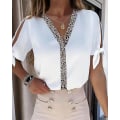 Miniatyrbillede 2 af 4: Trendy bluser Elegante sommerbluser M