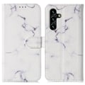 Miniatyrbild 1 av 5: För Samsung Galaxy A35 Läderfodral Case printed Folio Cover Marmor White Style F Samsung Galaxy A35 5G