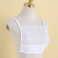 Miniatyrbild 2 av 5: Kvinnors cover Camisole Andas Osynligt Mock Camisole BH Enfärgad överlägg Modesty Panel Väst Black