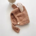 Pikkukuva 5 / 7: Pikkulapset Poika Tyttö Talvi-Hatut - Lämmin Vauva Lapset Plussi Hattu Korvanläpät Huppu Pipo Kallo Hattu Eläin Hiihto Hattu Camel One Size