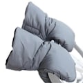 Pikkukuva 1 / 5: Talvikävelyrattaiden käsineet, fleece-käsien suojus, kävelyrattaiden käsienlämmitin, vedenpitävä ja tuulenpitävä Grey