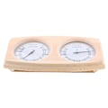 Miniatyrbillede 1 af 5: 2 i 1 saunarum Trætermometer Hygrometer Damptemperatur fugtighedsmåler