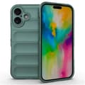 Kompatibel med iPhone 16 Plus-deksel Robust TPU Støtsikkert Mobiltelefondeksel Green
