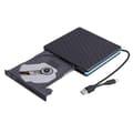 Miniatyrbillede 1 af 5: Ekstern CD DVD-drev brænder afspiller til USB 3.0 Type-C bærbar slank DVD/CD Rom RW genskriver/skriver/læser