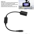 Miniatyrbillede 3 af 5: 2025 USB C til cigarettænderadapter Type C Han 5V til 12V Cigarettænderstikadapter til Dash Cam GPS Bil LED Lysstrips Edition