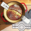 Miniatyrbilde 3 av 5: Tyuhe 2 stk silikonbrødslynge for nederlandsk ovn Non-stick Gjenbrukbar bakematte med lange stropper Varmebestandig gryteholder Multicolor