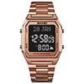 Miniatyrbillede 1 af 5: Digital Display elektronisk ur Rose Gold and Black