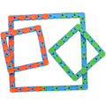 Pikkukuva 3 / 5: 8 kpl Tracks Snap and Click Fidget Toys Sormi Sensoriset Lelut Käärmepalapelit