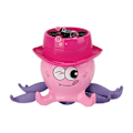 Miniatyrbild 1 av 5: Söta nyckelpigor/bläckfisk Automatisk Bubble Maker Uppladdningsbar Bärbar Bubble Maker Leksak För Barn Pojke Flicka Pink Octopus