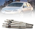 Miniatyrbilde 4 av 5: 4 stk Glødeplugg Høy Ytelse Høy Effekt Sølvfarge 1.9 Cdti Bilvarmer Tennplugg For Alfa Romeo/for Fiat/for Lancia-lybra/for Opel/for Saab/for Silver