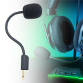 Miniatyrbillede 2 af 5: Headset Mikrofon Udskiftelig Aftagelig Omnidirektionel 3,5 mm fleksibel gaming hovedtelefon Mikrofon kompatibel Razer Blackshark V2/v2 Pro/v2 Se