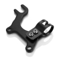 Miniatyrbillede 5 af 5: Ny justerbar cykelskivebremseramme Rammemonteringsadapterholder Multicolor