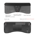 Miniatyrbilde 5 av 5: Intelligent trådløs Bt Page Turner-pedal kompatibel med Ios- og Android-enheter Smarttelefoner Nettbrett Universalt tilbehør til musikkinstrumenter