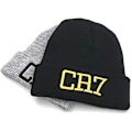 Miniatyrbilde 3 av 4: Strikket lue - Ronaldo Same Style Cr7 Black White Label