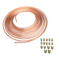 Miniatyrbillede 1 af 5: Bremseslangesæt Anti-rust Universal Robust kobber Nikkel Brake Line slangesæt til køretøjer