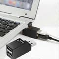 Miniatyrbilde 2 av 5: USB2.0 3.0 Type-C Multi-grensesnitt HUB Hub Splitter black USB2.0