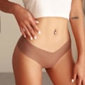 Miniatyrbillede 6 af 6: Kvinders Sømløse Cheeky Bikinis, Usynlige og Åndbare Trusser (M, L, XL)
