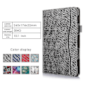 Miniatyrbilde 3 av 3: Deksel for Lenovo Tab M10 10.1 Tb-x605l Slim Folding Stand Flip Case Pu-lærdeksel for Lenovo Tab P10 Tb-x705l 10,1 tommers etuier red