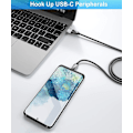 Miniatyrbild 2 av 5: 4-pack USB-C Hona till USB-A Hanadapter, typ A Laddare Block Kabelkontakt Konverterare för Iphone 11 12 Pro Max, Airpods 3 Ipad 8:e Mini 6 6:e Generationen, sa