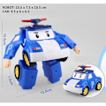 Pikkukuva 2 / 3: 6 in 1 Korean animaatiosarjakuva Robocar Poli Transformation Robot Autolelut Set_lp 83168-9
