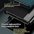 Miniatyrbillede 5 af 5: Til Oppo Find X5 Pro Galvanisering Pu Læder Taske Stand Telefon Cover - Sort Green