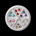 Miniatyrbillede 4 af 5: 3D Charms Legering Deco Charms Neglekunst Planet Rhinestone Charms Planetarisk Negl 2