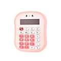 Miniatyrbillede 1 af 3: Standard lommeregner 12 cifre, skrivebordslommeregner med stort LCD-display til kontor, skole, hjem og erhvervsbrug Automatisk dvale. pink