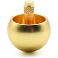 Miniatyrbillede 1 af 5: Tippe Top Metal Flip Over Top Rustfrit Stål Spinning Top Legetøj Gave, Golden