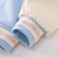 Miniatyrbilde 5 av 5: Kawaii Sanrio Cinnamoroll Jentebaseballuniform Barn Anime Tegneseriejakke Søt og søt jakke vår høst barneklesplagg Cinnamoroll 140CM