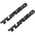 Pikkukuva 2 / 3: 2X 3D Turbo Premium -auton sivulokasuojan takatavaratilan embleemi -seosmerkki -tarrat kaikkiin autoihin, kuorma-autoihin ja maastoautoihin