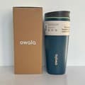 Owala SmoothSip reisekrus i rustfritt stål, Navy Nights 12oz/20oz vannflaske Ny B 20oz