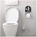 Miniatyrbilde 2 av 5: Toalett Timeglass Fem-minutters toalettform Timer Stress Relief T xixl black 150