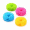 Sensoriska Fidget-armband, 4-pack, mjuka, töjbara stressavlastningsleksaker för barn, tyst lek