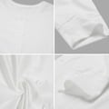 Miniatyrbillede 4 af 4: Herre Heldragt Lange Underbukser Nat Pyjamas Jsir Black 3XL