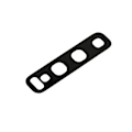 Miniatyrbilde 3 av 3: OEM Bakkamera Linsedeksel Reservedel for Samsung Galaxy S10 Plus G975