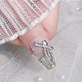 Miniatyrbild 4 av 5: 3D Nagelkonst Dekorationer Nagelkonst Berlocker Rosetter Nagelkonst Strass Nagel Pärlor 3247