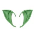 Miniatyrbild 4 av 5: Fairy Soft Elf Fake Ears Cosplay Accessoarer Latex Elf Angels Öron