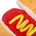 Pikkukuva 5 / 5: (m)pet Hot Dog -asu Hamburger-designilla Lemmikkikoiran vaatteet Halloween Cosplay Loma-asun juhla-asu Pukeutuminen pennulle Kissalle