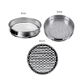 Miniatyrbillede 3 af 3: Have Sieve til havearbejde - Multifunktionel have sigte med forskellige størrelser til sortering af jord, sten og kompost