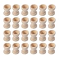 Miniatyrbilde 2 av 3: 24 stk Tre Eggbeholdere Eggkopper Egg Oppbevaringsholdere Påske Eggkopper For Hjemmet BlueSilver