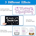 Miniatyrbild 4 av 5: Shimmer Markers Doodle Outline Dazzles: 24 färger Metallic Double Line Glitter Pens Set Super Squiggles Sparkle Dazzlers